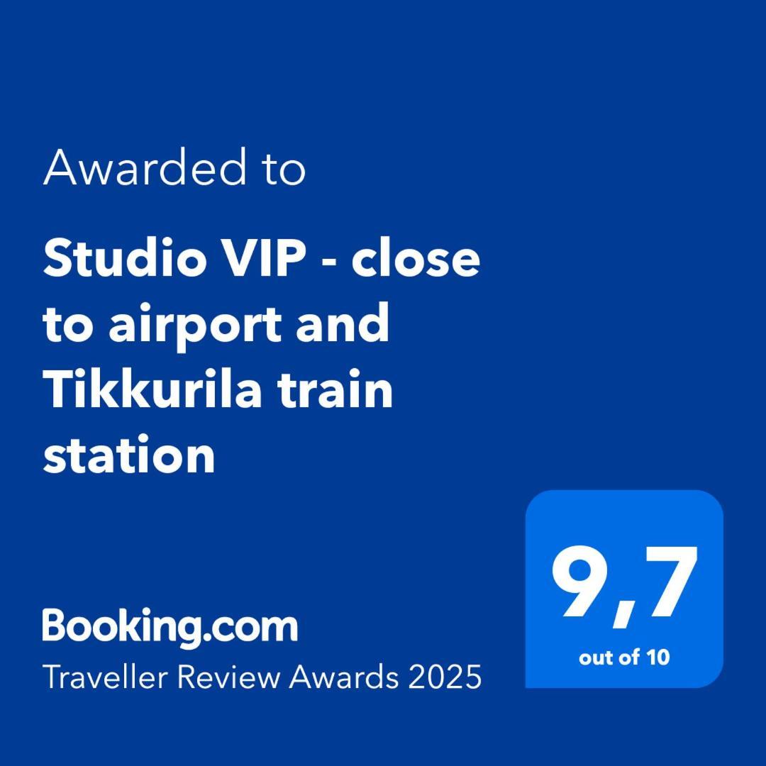 Studio Vip - Close To Airport And Tikkurila Train Station Vantaa Exterior photo